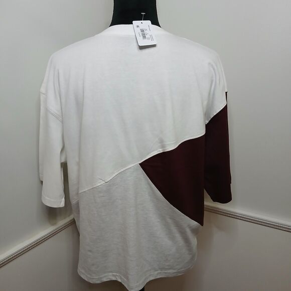 NHL Colorado Avalanche Women's Short Sleeve Shirt Size Medium Colorblock NWT - Picture 4 of 7